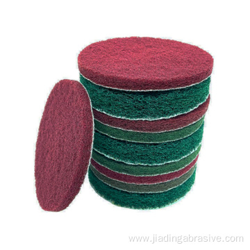 9x6 green abrasive scouring pad roll hand pad